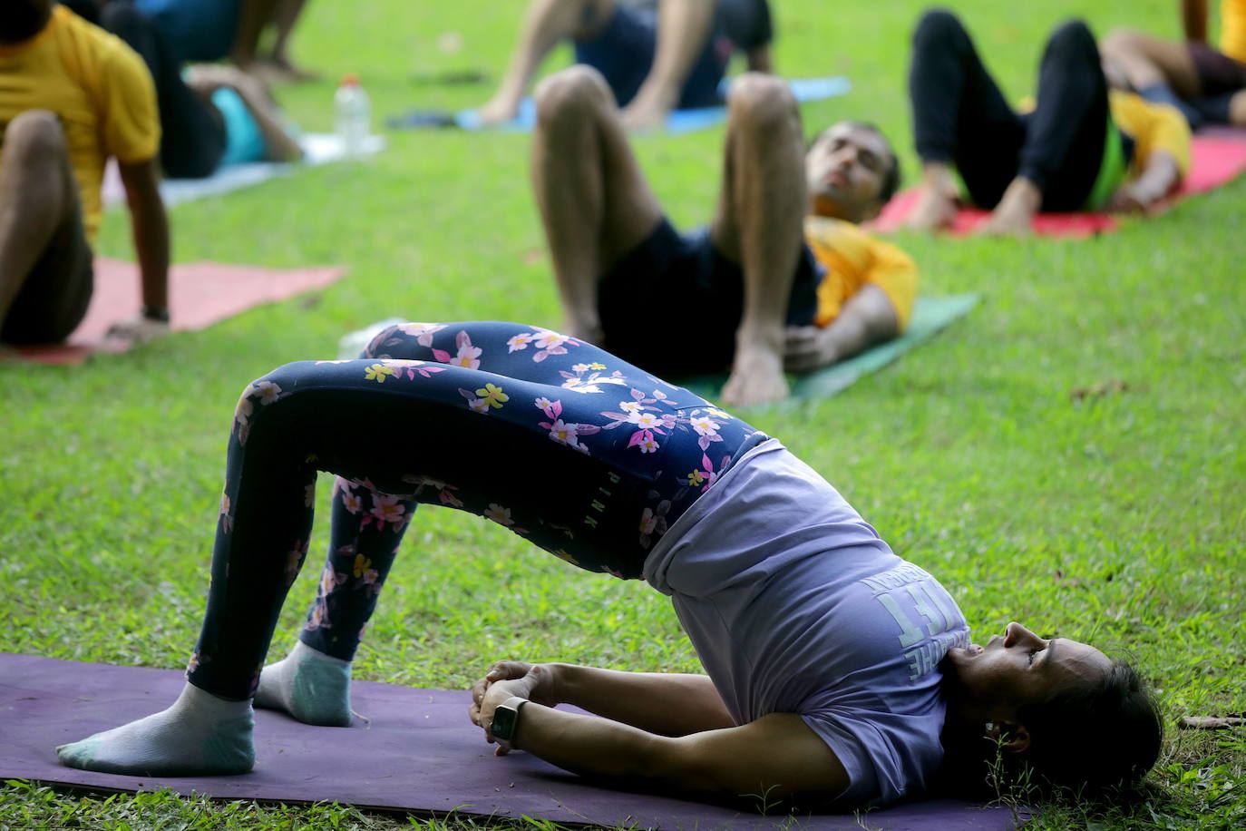 Fotos: La fiesta mundial del yoga