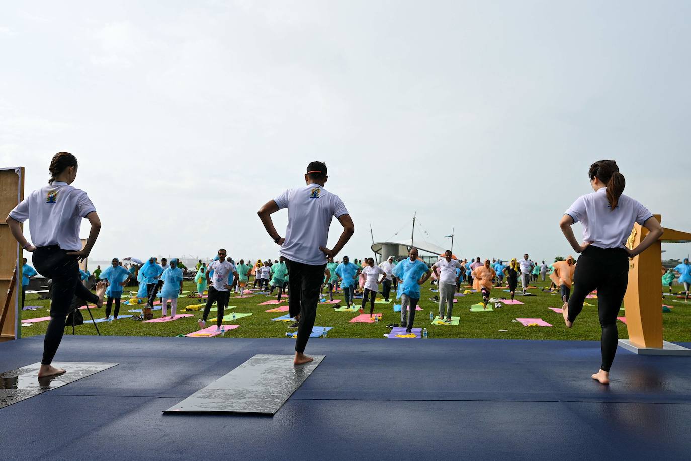 Fotos: La fiesta mundial del yoga