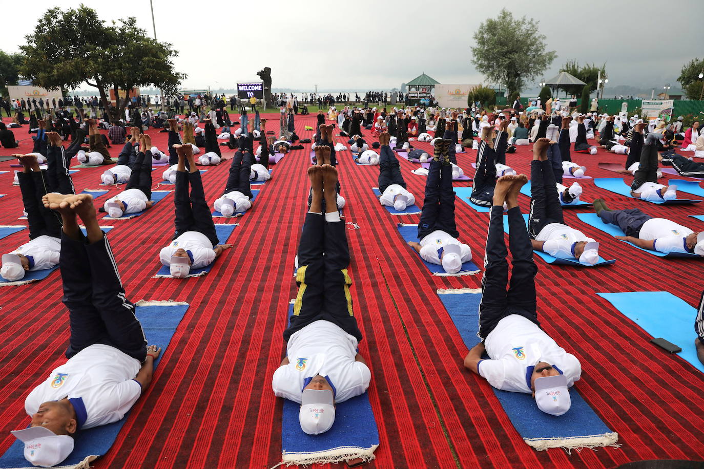 Fotos: La fiesta mundial del yoga