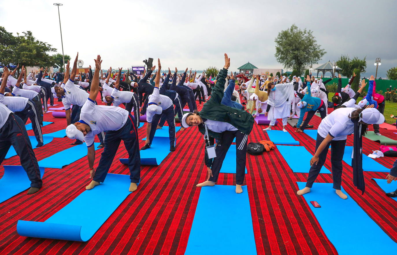 Fotos: La fiesta mundial del yoga