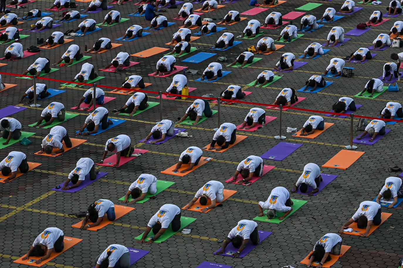 Fotos: La fiesta mundial del yoga