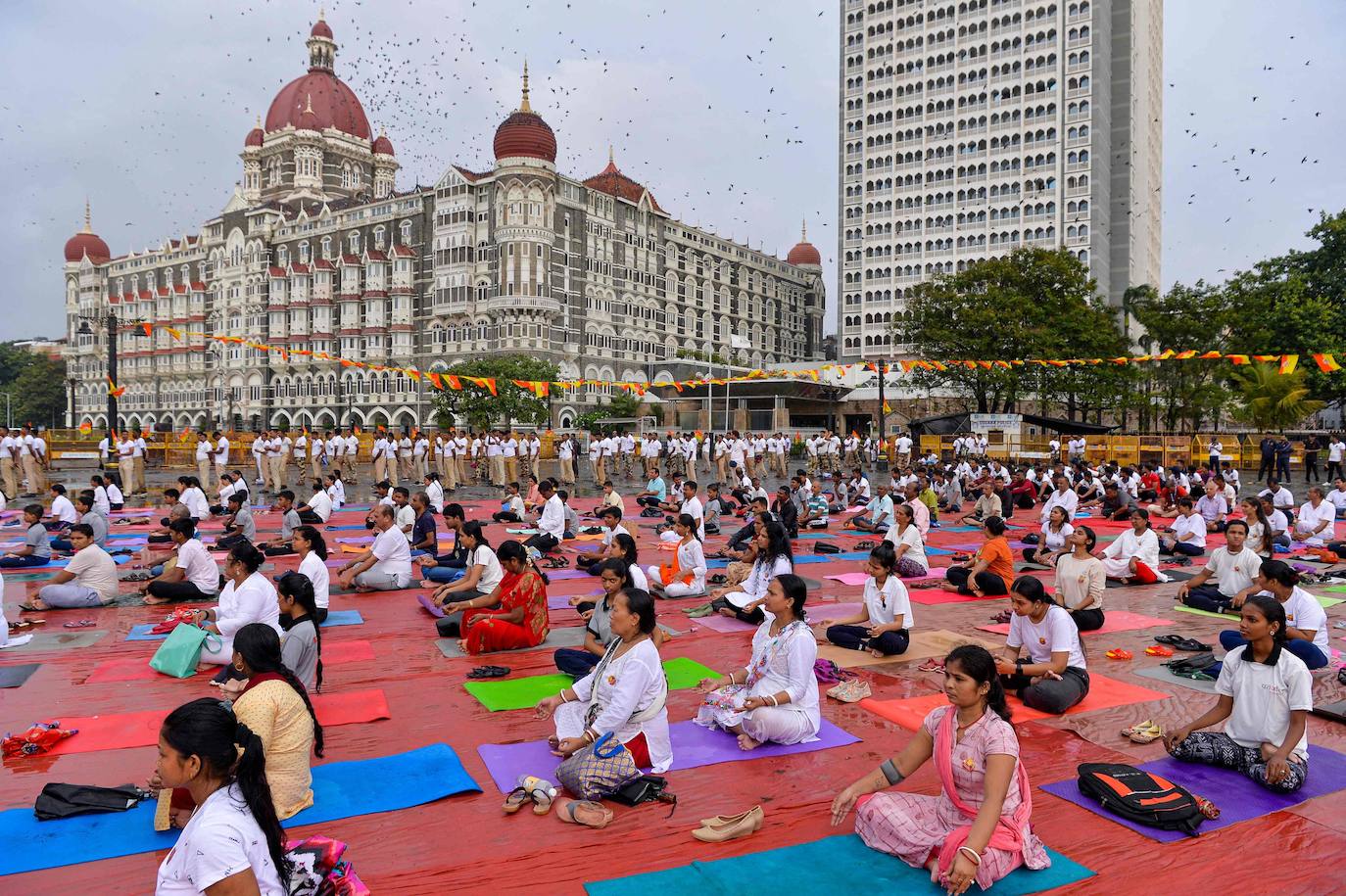 Fotos: La fiesta mundial del yoga