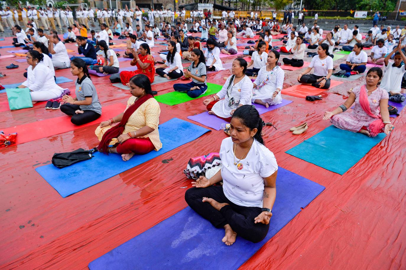 Fotos: La fiesta mundial del yoga