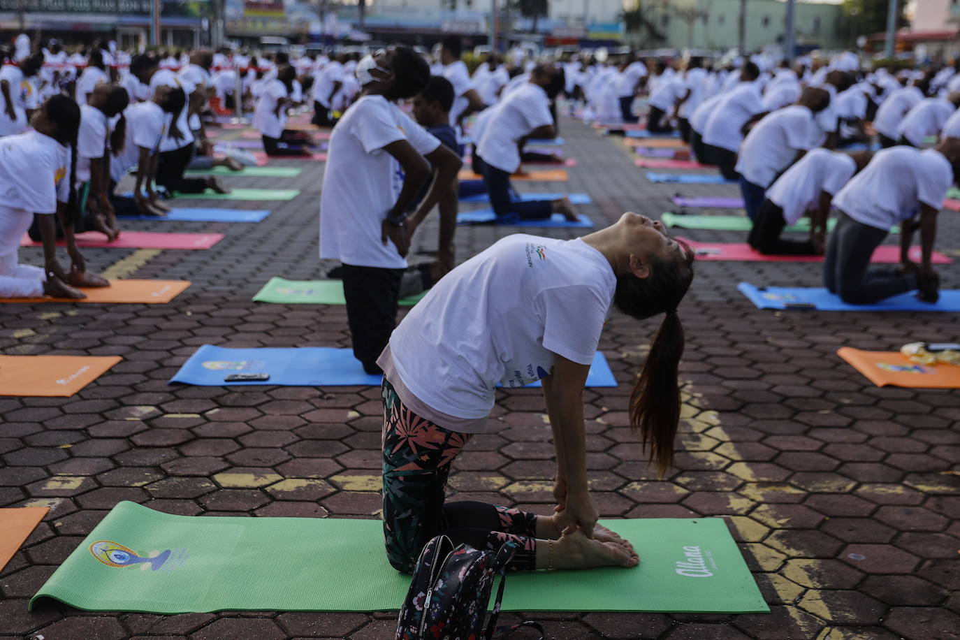 Fotos: La fiesta mundial del yoga