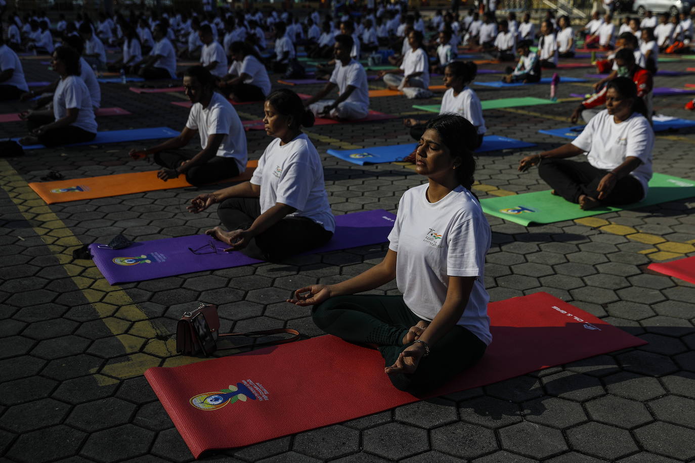 Fotos: La fiesta mundial del yoga