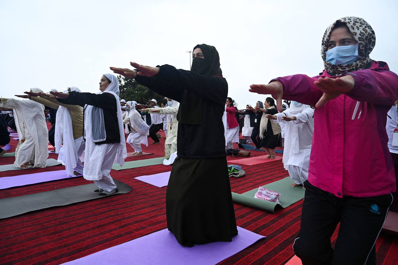 Fotos: La fiesta mundial del yoga