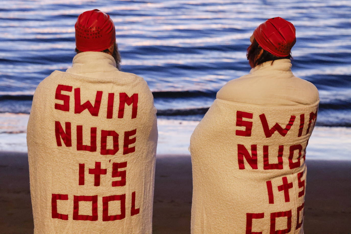 Fotos: Bienvenida nudista al invierno