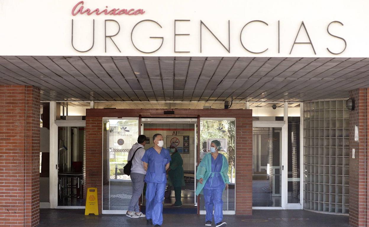 Entrada a Urgencias de La Arrixaca, en una foto de archivo.