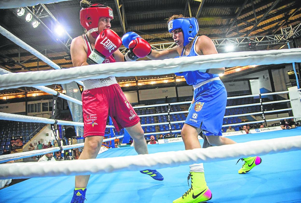 Boxeo: La púgil cartagenera Nayara Arroyo es campeona de España