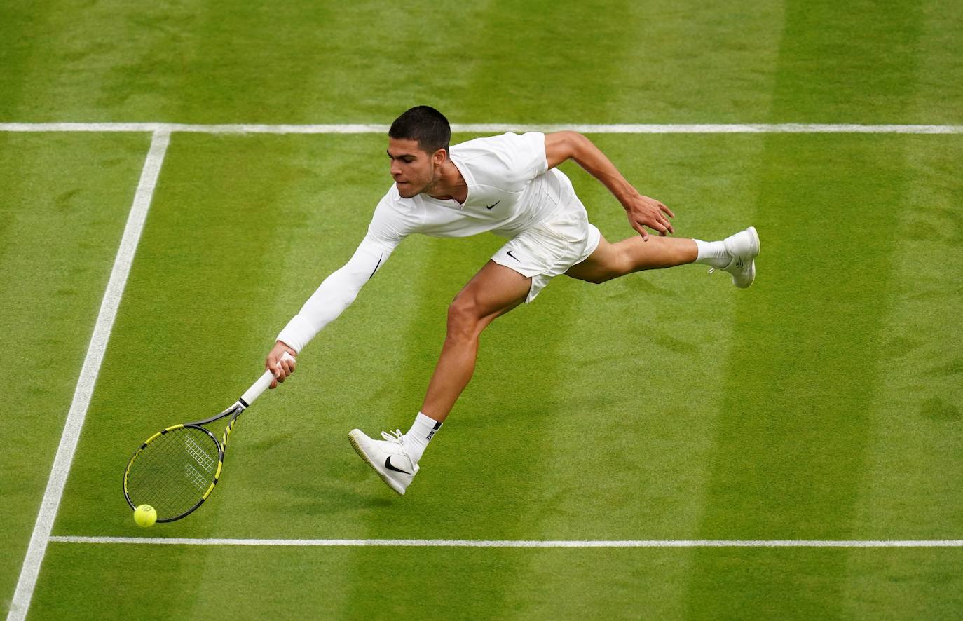 Fotos: La victoria de Carlos Alcaraz ante Struff, en imágenes