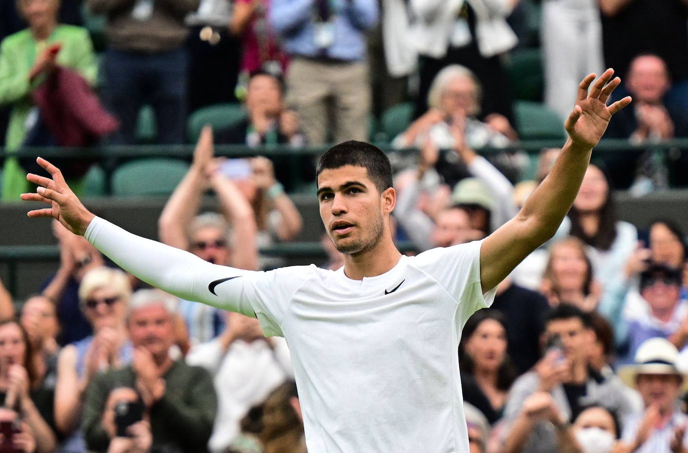 Fotos: La victoria de Carlos Alcaraz ante Struff, en imágenes