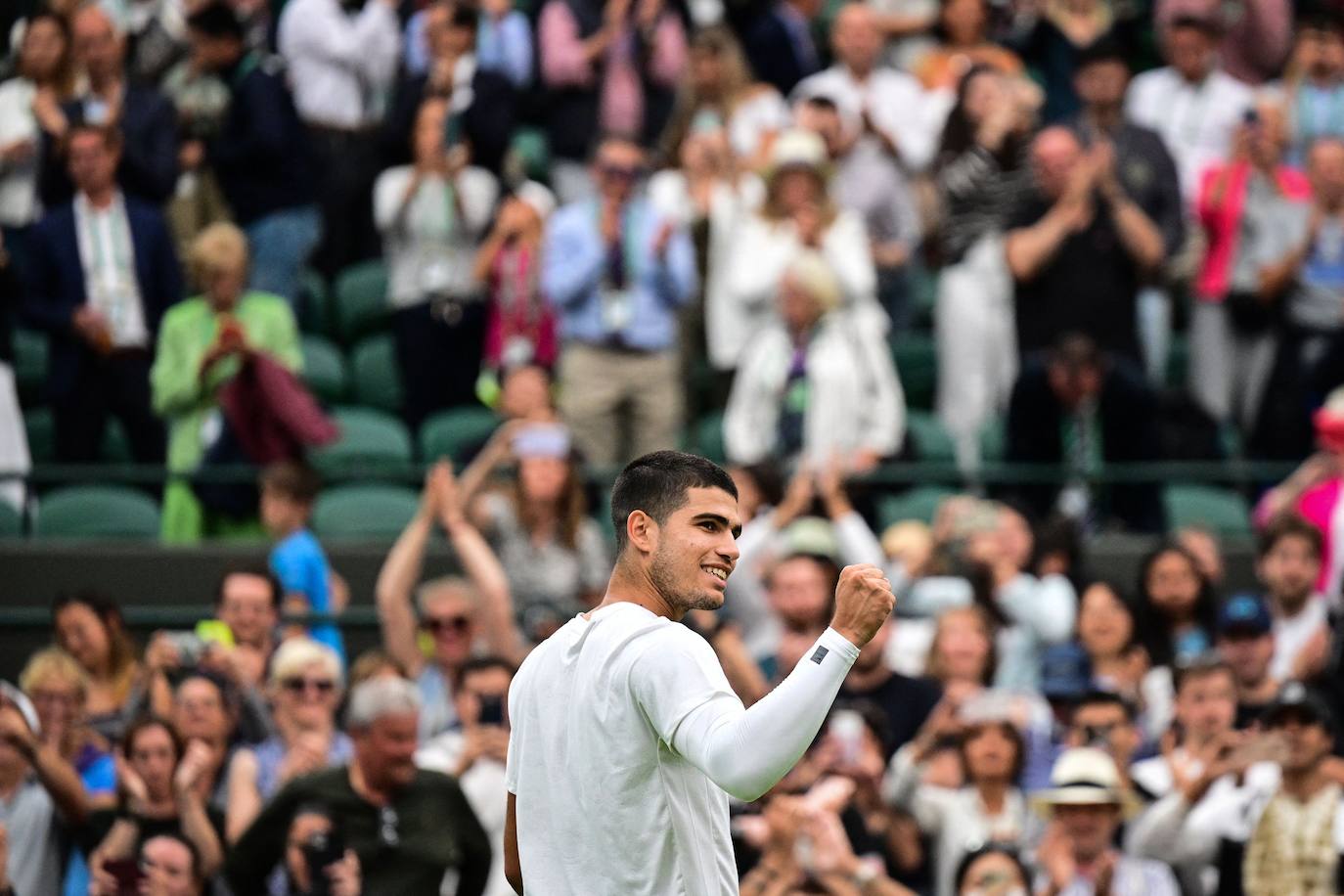 Fotos: La victoria de Carlos Alcaraz ante Struff, en imágenes