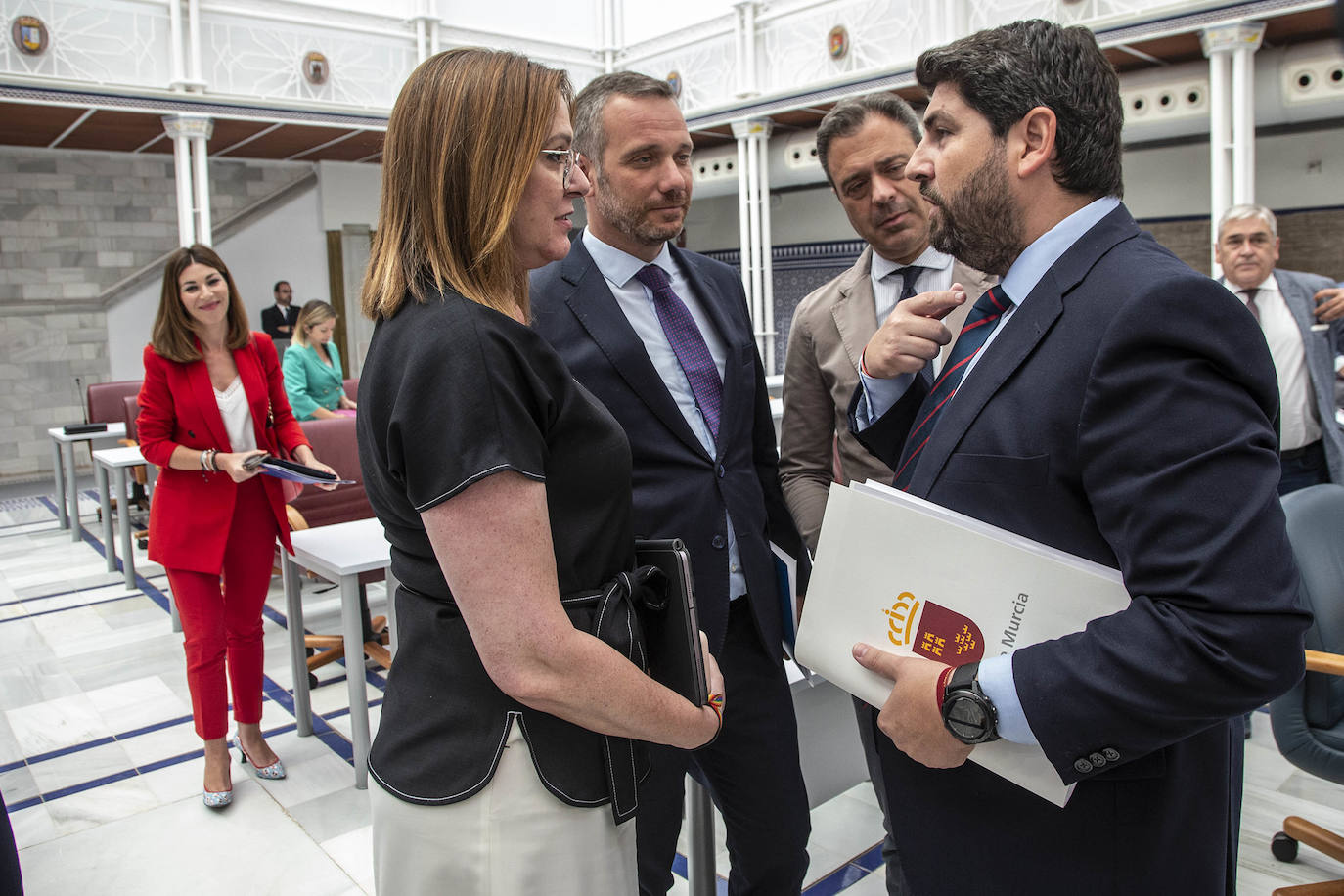 Fotos: La primera sesión del Debate sobre el Estado de la Región, en imágenes