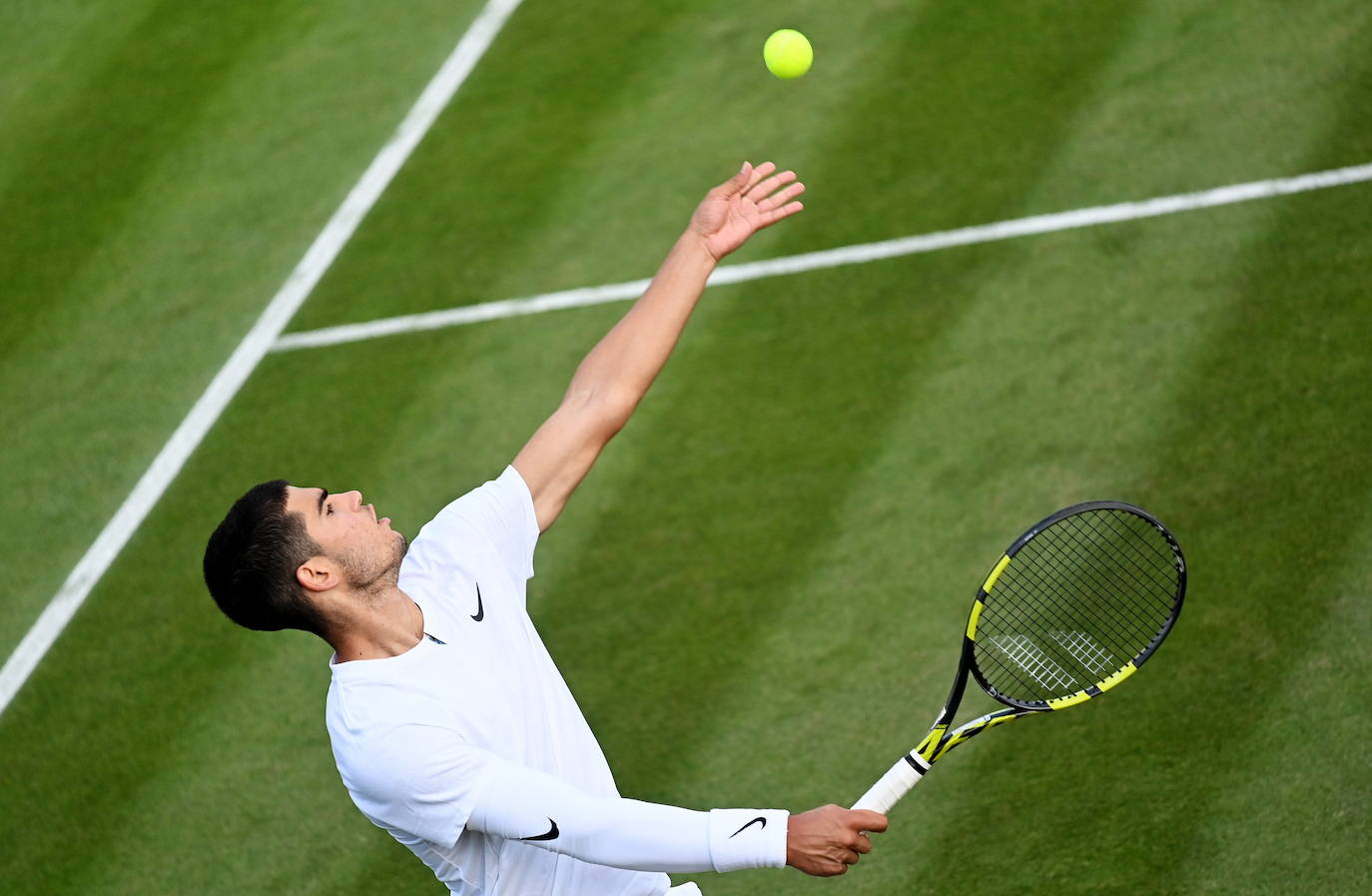 Fotos: Carlos Alcaraz vence a Griekspoor en Wimbledon