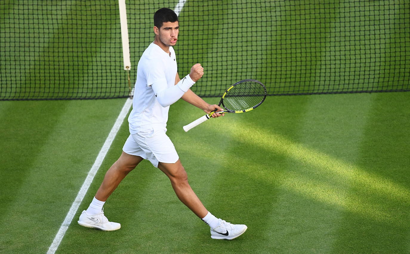 Fotos: Carlos Alcaraz vence a Griekspoor en Wimbledon