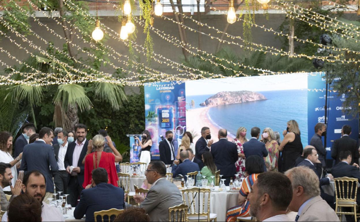 Imagen de archivo de la gala de los Premios Web 2021.