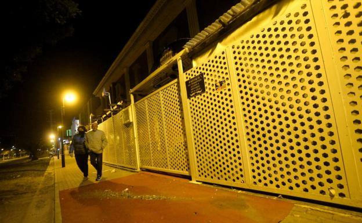 Alrededores de la discoteca en la que se produjo el crimen