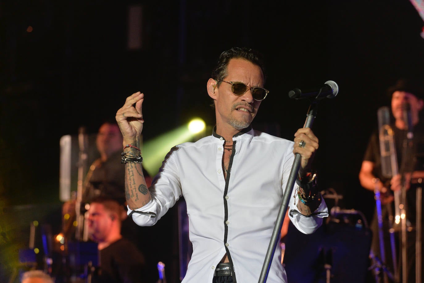 Fotos: El concierto de Marc Anthony en Murcia, en imágenes