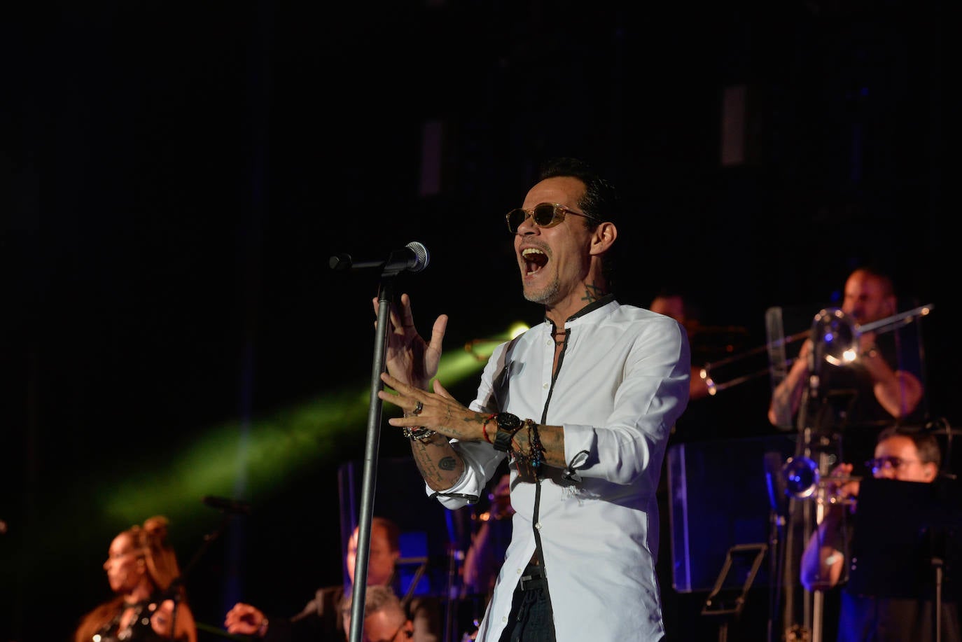 Fotos: El concierto de Marc Anthony en Murcia, en imágenes