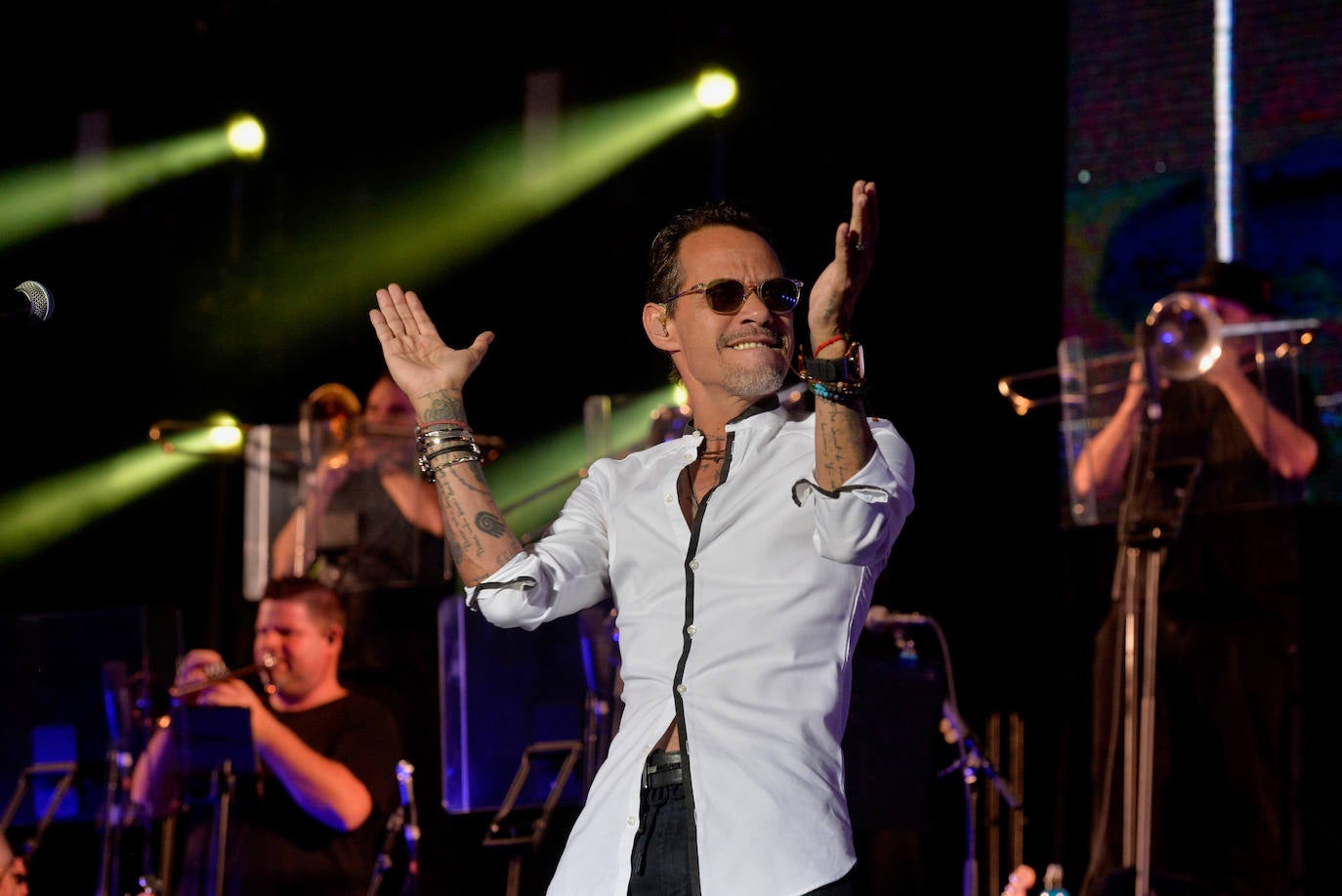 Fotos: El concierto de Marc Anthony en Murcia, en imágenes