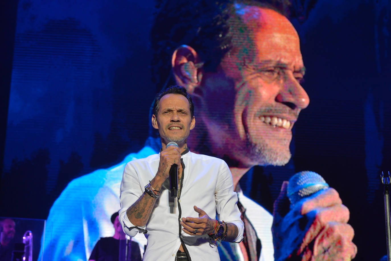 Fotos: El concierto de Marc Anthony en Murcia, en imágenes