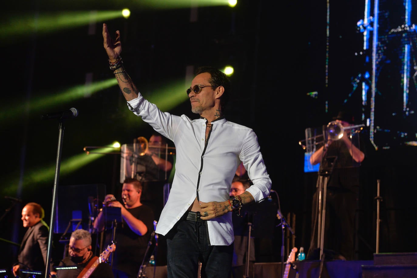 Fotos: El concierto de Marc Anthony en Murcia, en imágenes