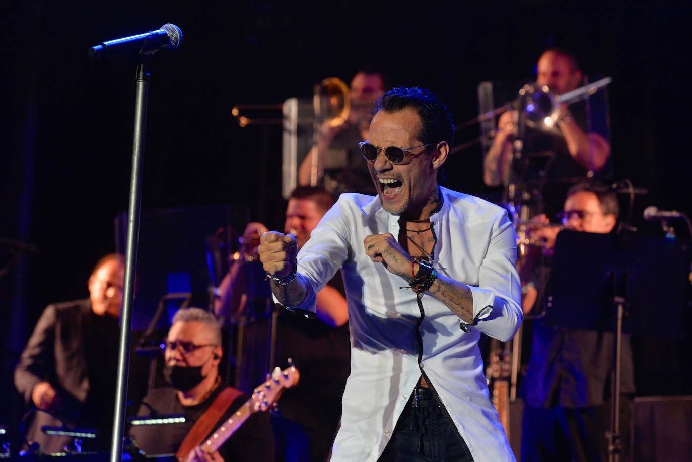 Fotos: El concierto de Marc Anthony en Murcia, en imágenes