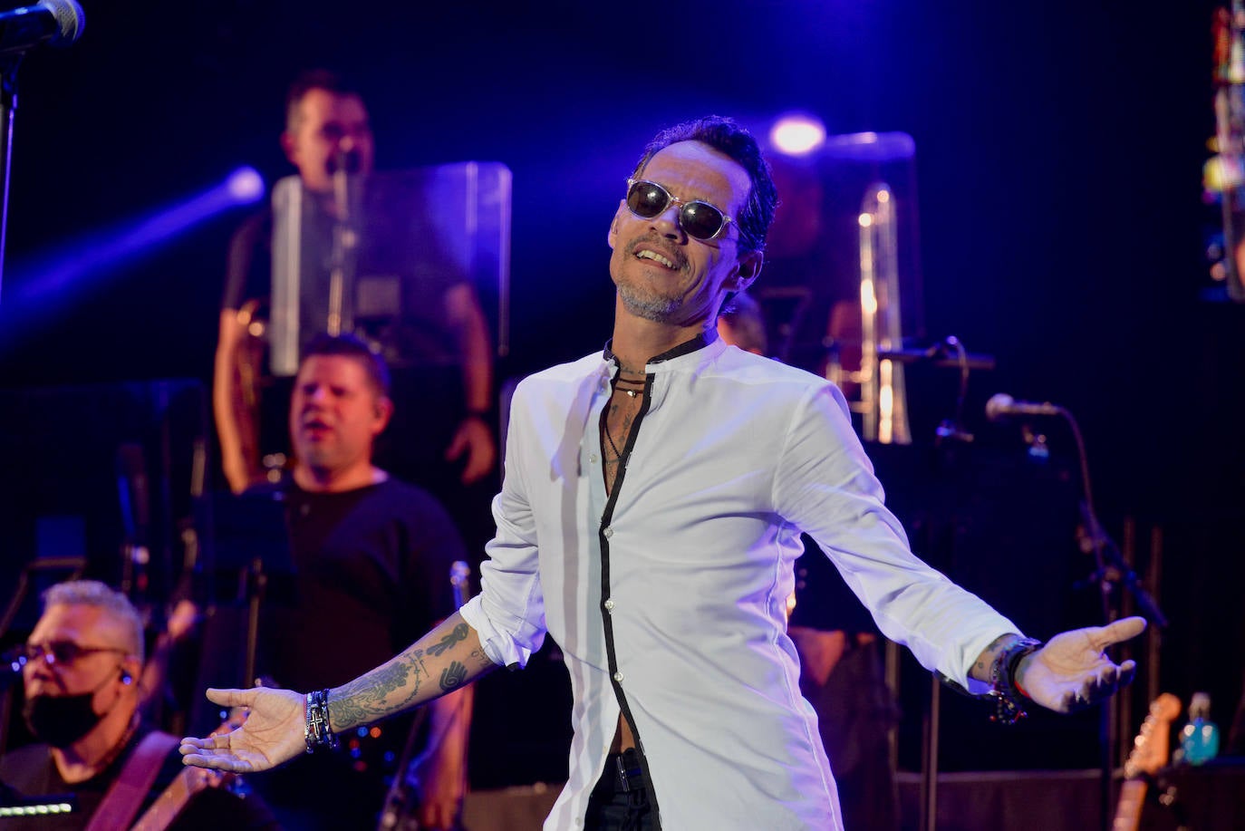 Fotos: El concierto de Marc Anthony en Murcia, en imágenes