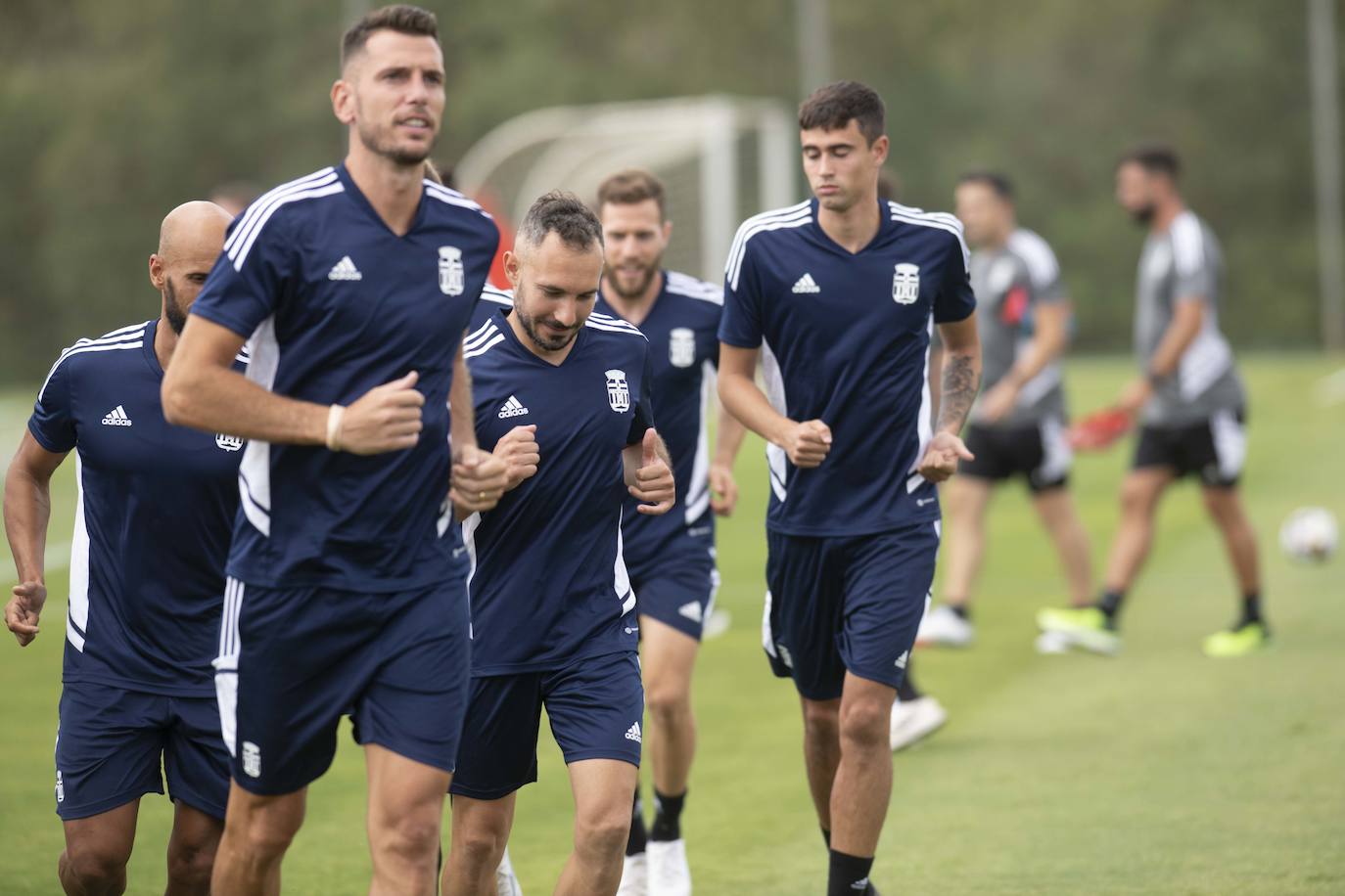 Fotos: Primer entrenamiento del FC Cartagena en La Manga Club