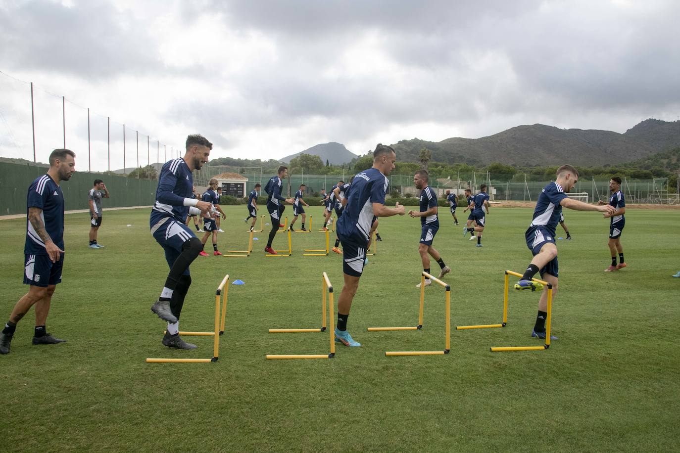 Fotos: Primer entrenamiento del FC Cartagena en La Manga Club