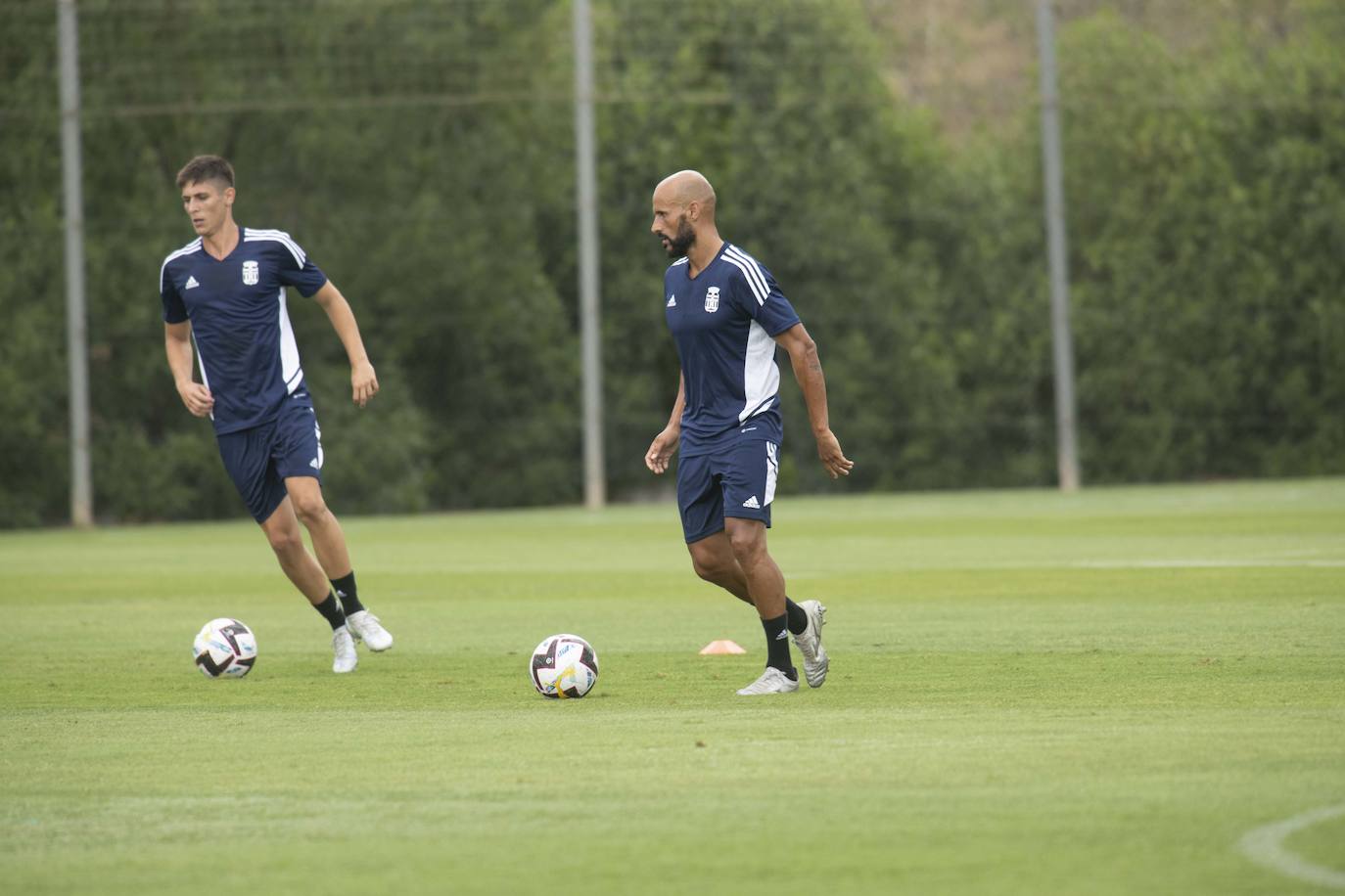 Fotos: Primer entrenamiento del FC Cartagena en La Manga Club