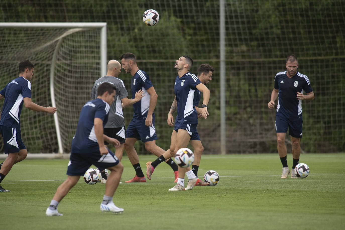 Fotos: Primer entrenamiento del FC Cartagena en La Manga Club