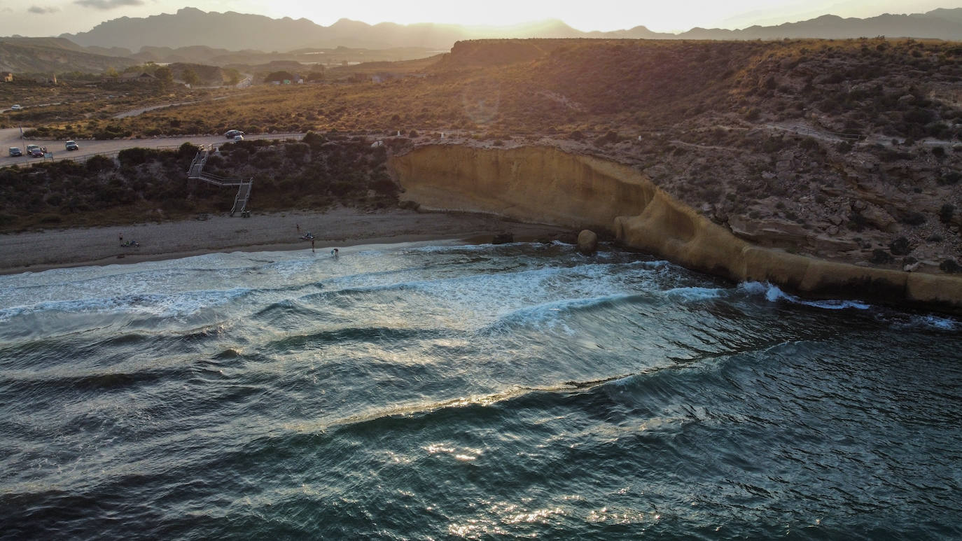 Fotos: Playa Carolina de Águilas, entre las más bonitas de España para National Geographic