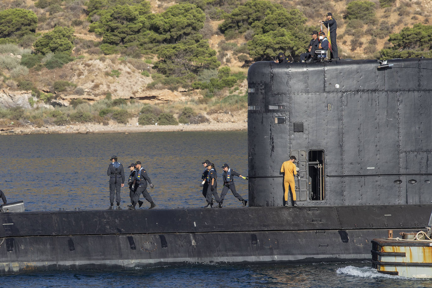 Fotos: El &#039;Galerna&#039; vuelve a navegar más de cuatro años después