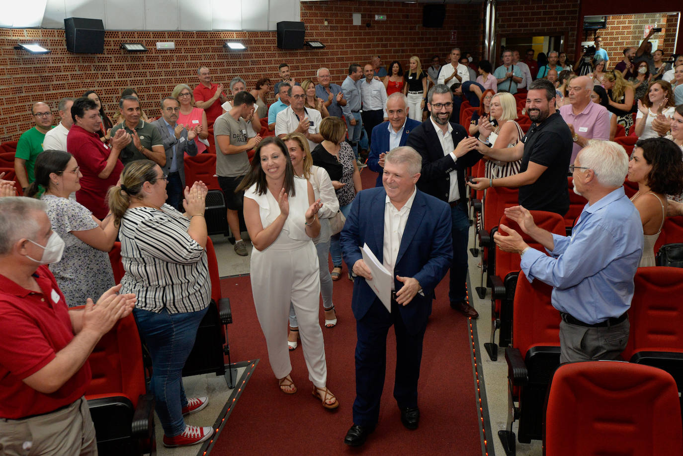 Fotos: Vélez anuncia su intención de ser candidato del PSOE a la presidencia de la Región de Murcia