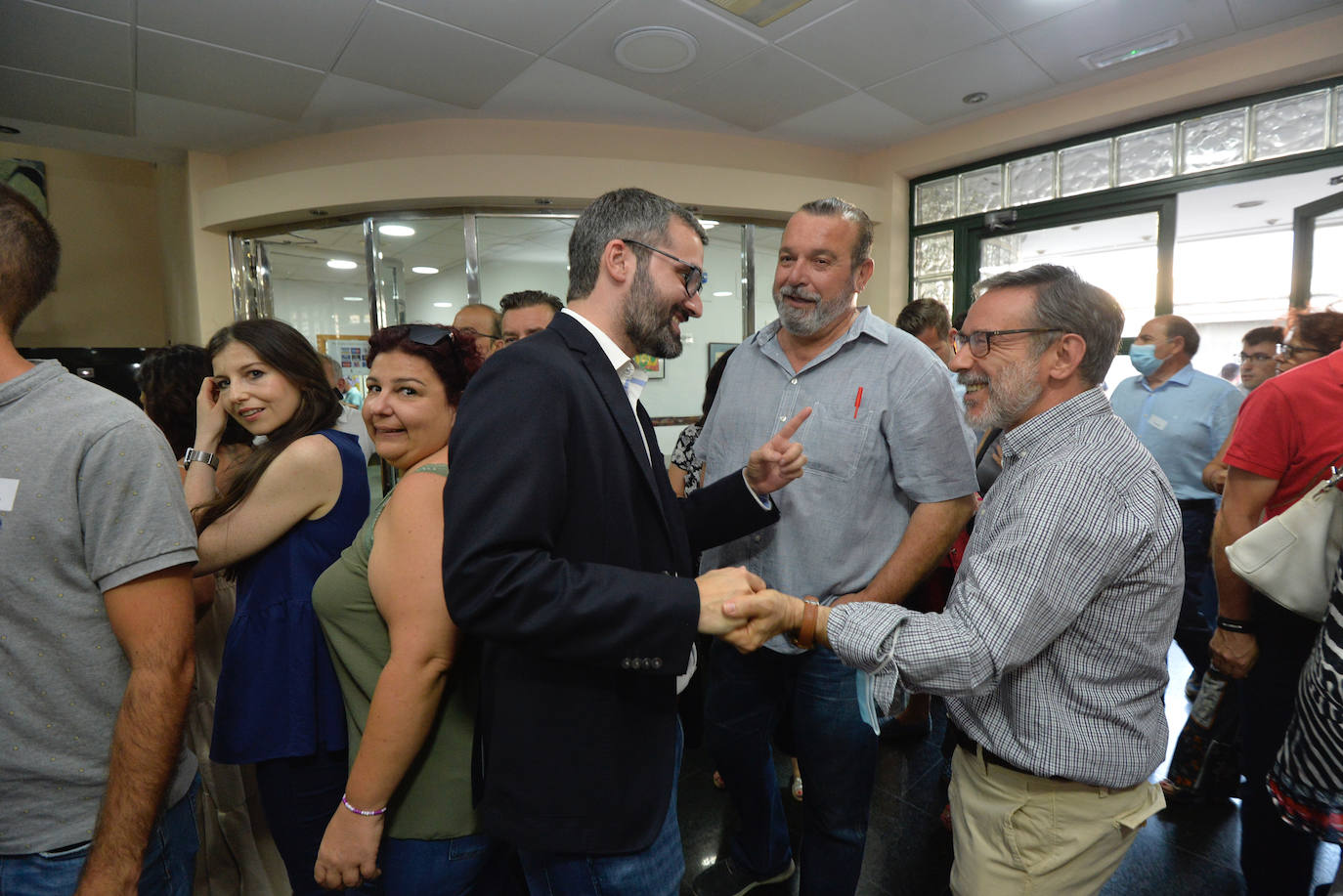 Fotos: Vélez anuncia su intención de ser candidato del PSOE a la presidencia de la Región de Murcia