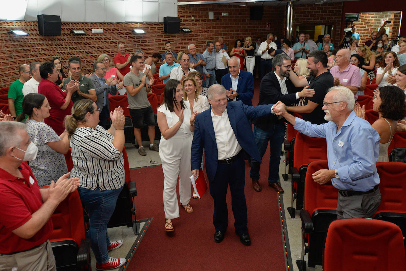 Fotos: Vélez anuncia su intención de ser candidato del PSOE a la presidencia de la Región de Murcia