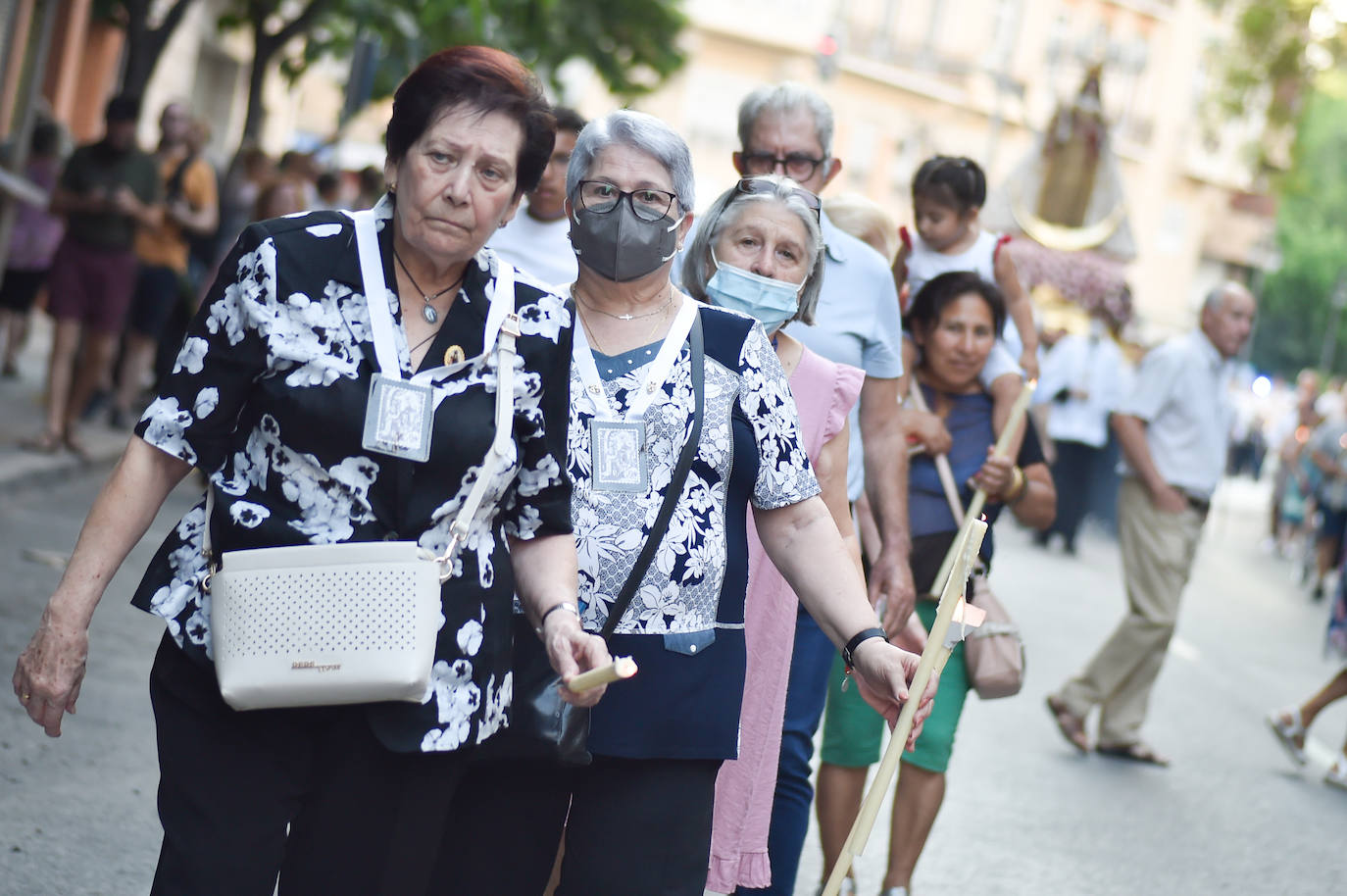 Fotos: La procesión de la Vrigen del Carmen de Murcia, en imágenes