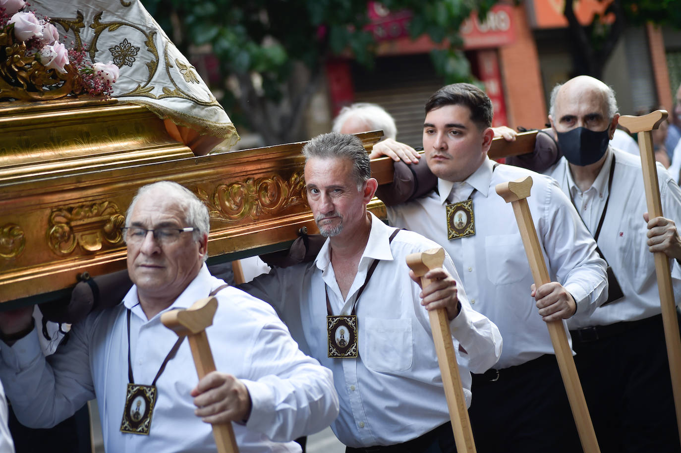 Fotos: La procesión de la Vrigen del Carmen de Murcia, en imágenes
