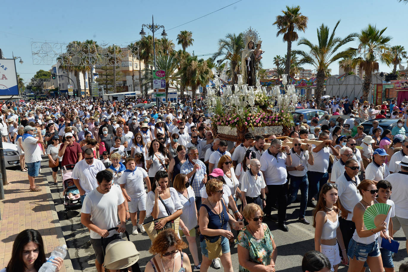Fotos: La romería de la Virgen del Carmen de San Pedro, en imágenes
