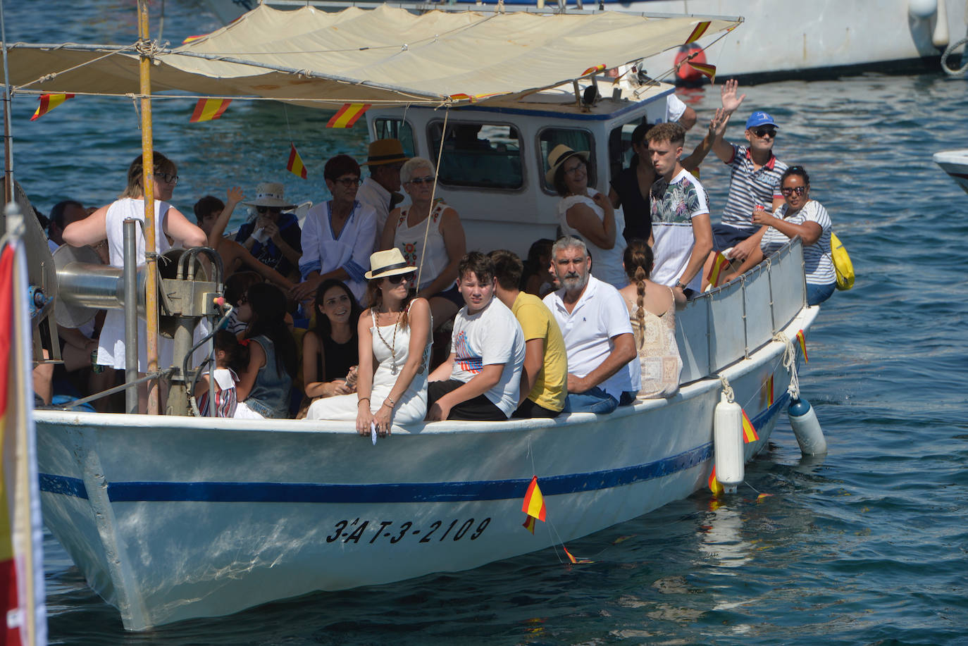 Fotos: La romería de la Virgen del Carmen de San Pedro, en imágenes