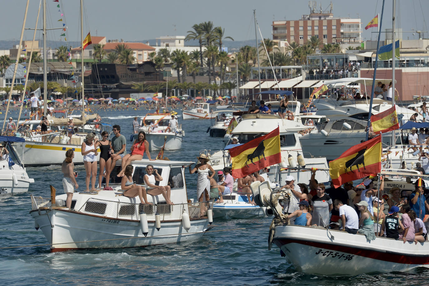 Fotos: La romería de la Virgen del Carmen de San Pedro, en imágenes