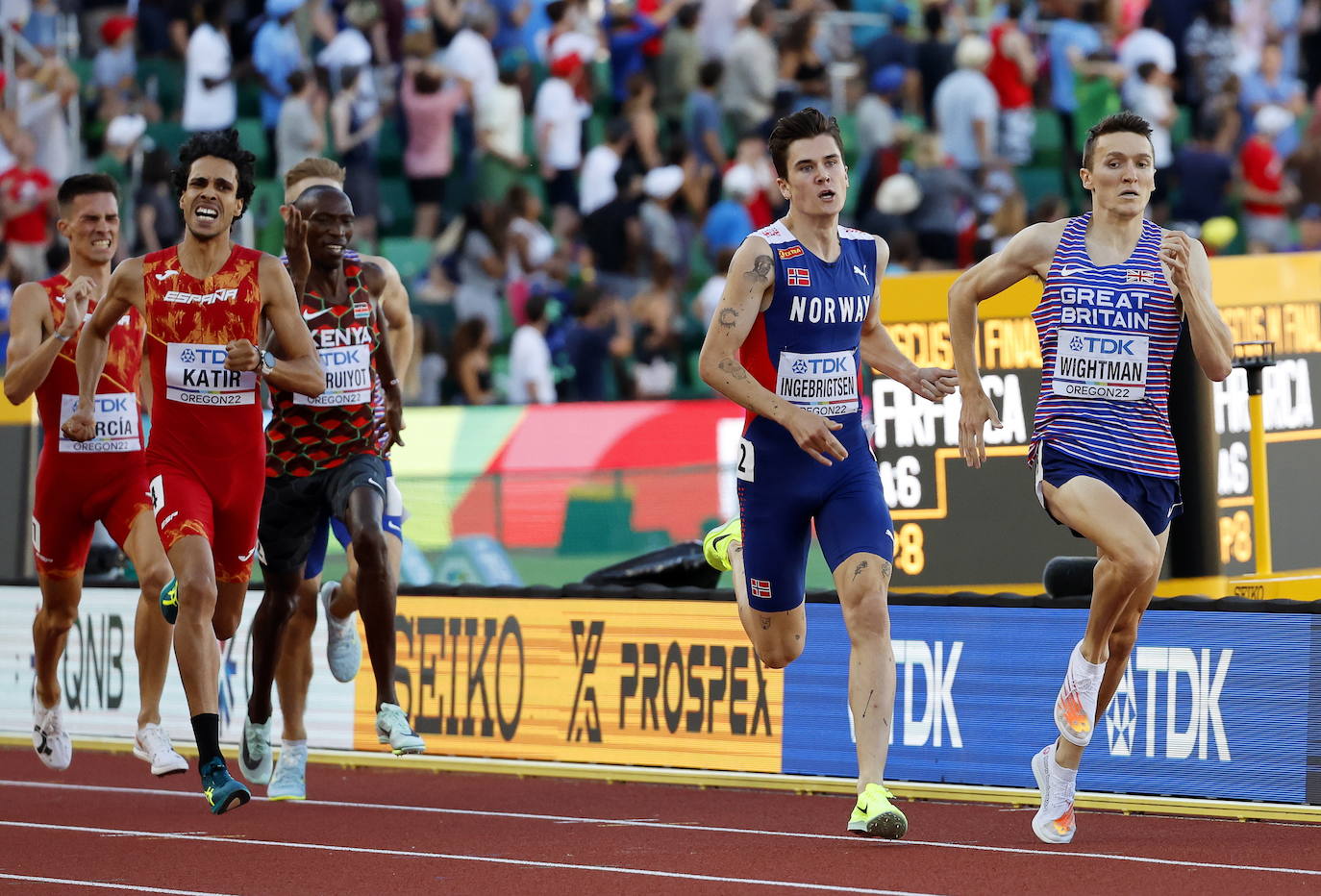 Fotos: Katir, bronce en el Mundial de Eugene