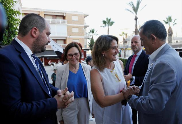 Fotos: La visita de la ministra Ribera al Mar Menor, en imágenes