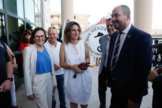 Fotos: La visita de la ministra Ribera al Mar Menor, en imágenes