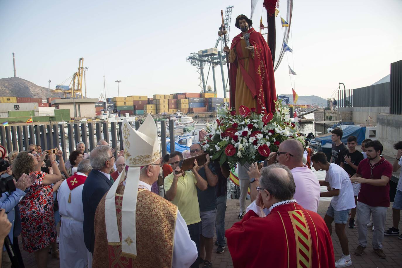 Fotos: Cartagena revive la tradición con Santiago Apóstol