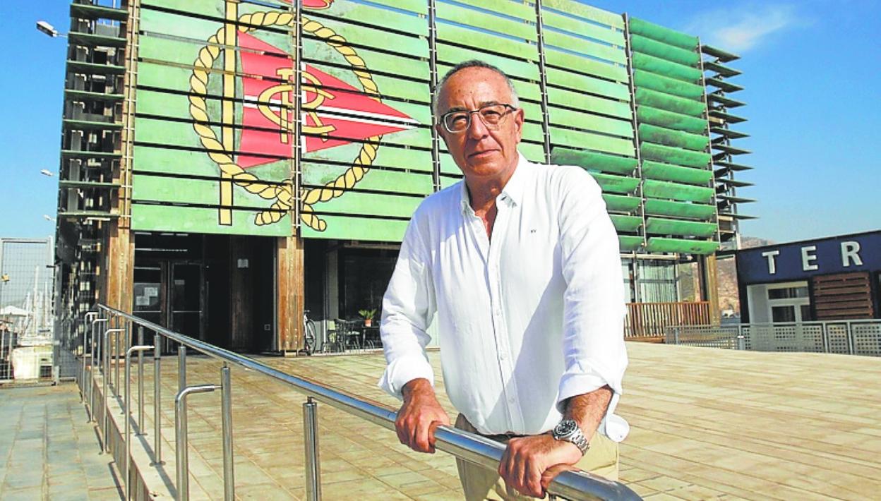 Imagen de archivo José García-Bravo en el Club de Regatas. 