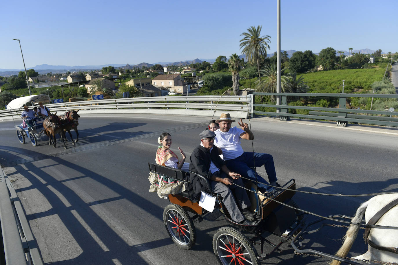 Fotos: La Ruta de la Huerta al Mar vuelve a recorrer la Región de Murcia