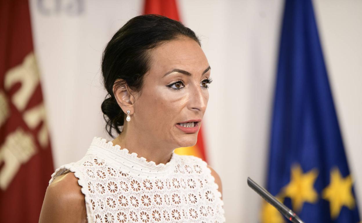 La consejera de Empresa, Empleo, Universidades y Portavocía, Valle Miguélez, en una imagen de archivo. 