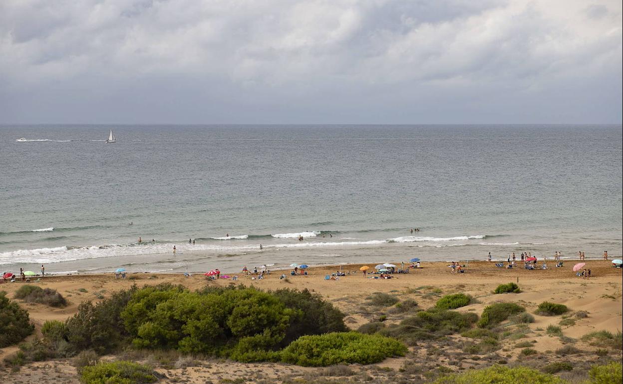 Una playa del Parque Regional de Calblanque, en una imagen de archivo.